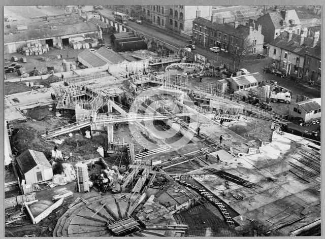 Coventry Cathedral, Priory Street, Coventry, 10/12/1955. Creator: John Laing plc.