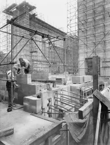Coventry Cathedral, Priory Street, Coventry, 11/08/1959. Creator: John Laing plc