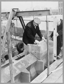 Coventry Cathedral, Priory Street, Coventry, 11/01/1957. Creator: John Laing plc