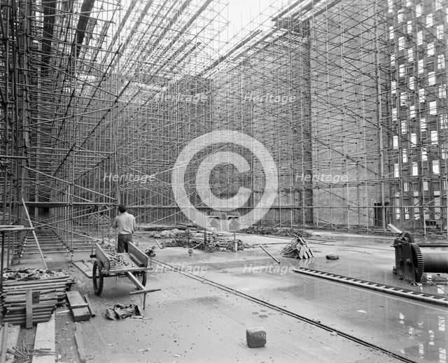 Coventry Cathedral, Priory Street, Coventry, 11/08/1959. Creator: John Laing plc.