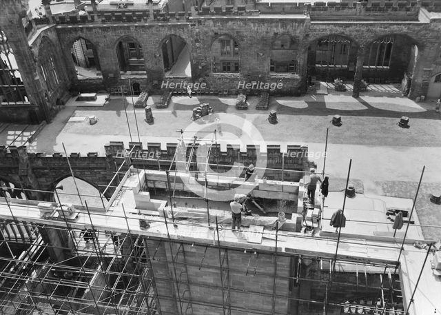 Coventry Cathedral, Priory Street, Coventry, 16/06/1960. Creator: John Laing plc.