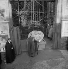 Coventry Cathedral, Priory Street, Coventry, 22/12/1960. Creator: John Laing plc