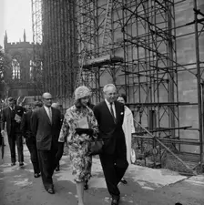 Coventry Cathedral, Priory Street, Coventry, 24/06/1960. Creator: John Laing plc