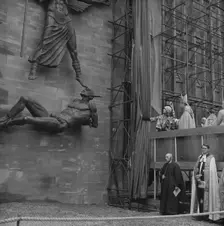 Coventry Cathedral, Priory Street, Coventry, 24/06/1960. Creator: John Laing plc