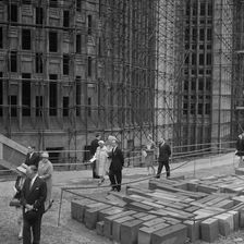 Coventry Cathedral, Priory Street, Coventry, 24/06/1960. Creator: John Laing plc