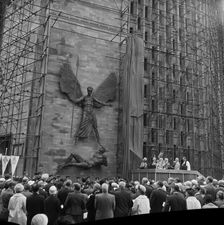 Coventry Cathedral, Priory Street, Coventry, 24/06/1960. Creator: John Laing plc