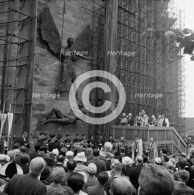 Coventry Cathedral, Priory Street, Coventry, 24/06/1960. Creator: John Laing plc.