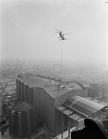 Coventry Cathedral, Priory Street, Coventry, 26/04/1962. Creator: John Laing plc