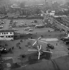 Coventry Cathedral, Priory Street, Coventry, 26/04/1962. Creator: John Laing plc