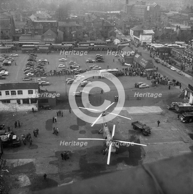 Coventry Cathedral, Priory Street, Coventry, 26/04/1962. Creator: John Laing plc.