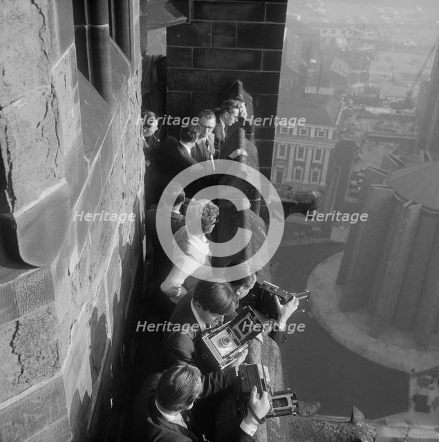 Coventry Cathedral, Priory Street, Coventry, 26/04/1962. Creator: John Laing plc.
