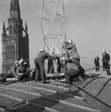 Coventry Cathedral, Priory Street, Coventry, 26/04/1962. Creator: John Laing plc