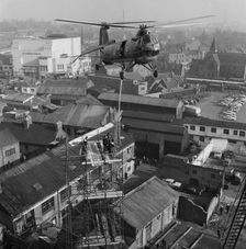 Coventry Cathedral, Priory Street, Coventry, 26/04/1962. Creator: John Laing plc