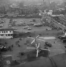 Coventry Cathedral, Priory Street, Coventry, 26/04/1962. Creator: John Laing plc