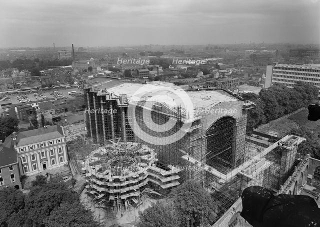 Coventry Cathedral, Priory Street, Coventry, 26/07/1960. Creator: John Laing plc.