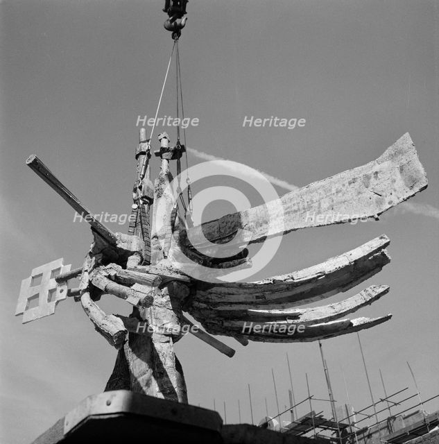 Coventry Cathedral, Priory Street, Coventry, 27/04/1962. Creator: John Laing plc.