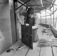 Coventry Cathedral, Priory Street, Coventry, 28/06/1961. Creator: John Laing plc