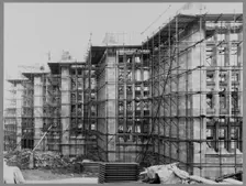 Coventry Cathedral, Priory Street, Coventry, 29/11/1957. Creator: John Laing plc
