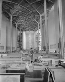 Coventry Cathedral, Priory Street, Coventry, 29/08/1961. Creator: John Laing plc