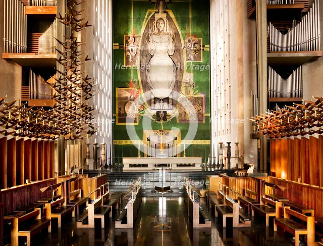 Coventry Cathedral, West Midlands, 2008. Artist: James O Davies.