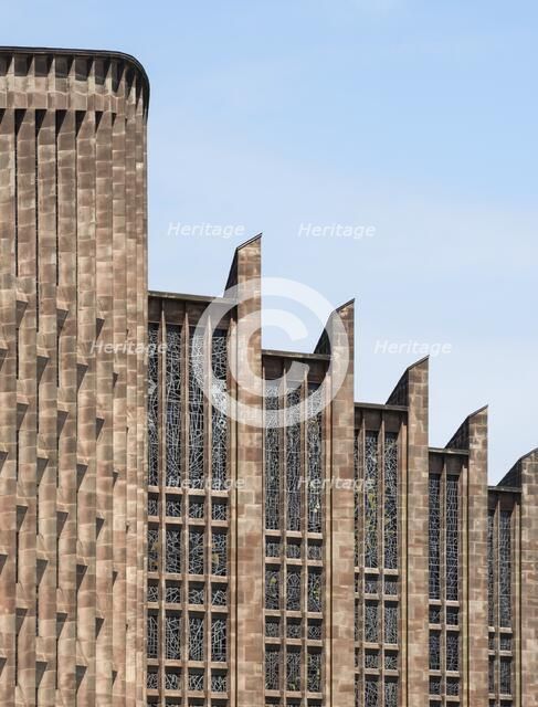 Coventry Cathedral, West Midlands, 2014. Artist: Steven Baker.