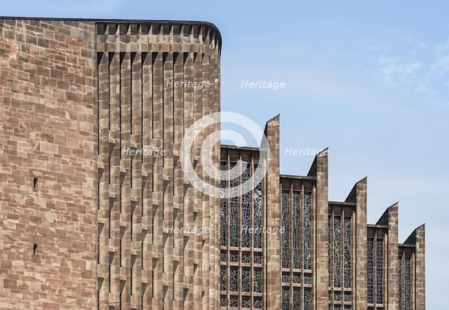Coventry Cathedral, West Midlands, 2014. Artist: Steven Baker.