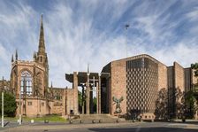 Coventry Cathedral, West Midlands, 2014. Artist: Steven Baker
