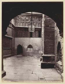 Coventry, St. Mary's Hall, Entrance Gateway, 1860/94. Creator: Francis Bedford
