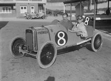 Coventry-Premier of AJ Dixon, JCC 200 Mile Race, Brooklands, 1921. Artist: Bill Brunell