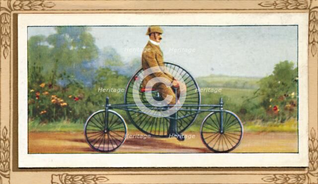 'Coventry Rotary Tricycle', 1939. Artist: Unknown.