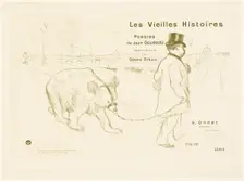 Cover and Frontispiece to Les Vieilles Histoires, 1893. Creator: Henri de Toulouse-Lautrec