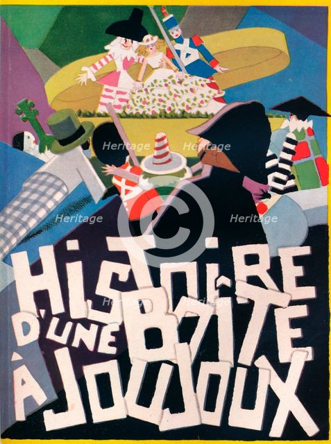 Cover Design by Andre Helle for Histoire d'une Boite a Joujoux, 1926, (1929). Artist: Andre Helle
