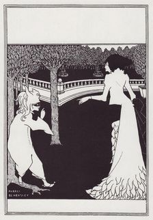 Cover Design for the Cambridge ABC, 1894. Creator: Aubrey Beardsley