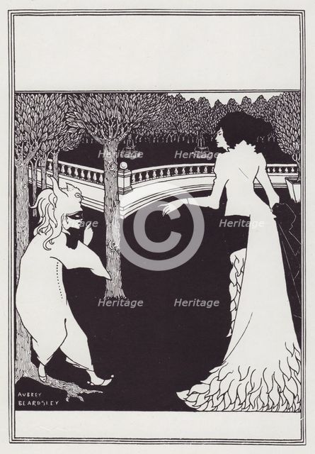 Cover Design for the Cambridge ABC, 1894. Creator: Aubrey Beardsley.