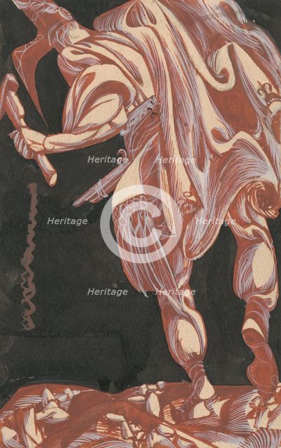 Cover design for the book by Stefan Graf, Juro Janosiak, 1940-1944. Creator: Ján Novák.