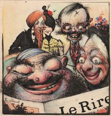 Cover design for the Le Rire magazine, 1896. Creator: Rochel, Clément (1863-1919)