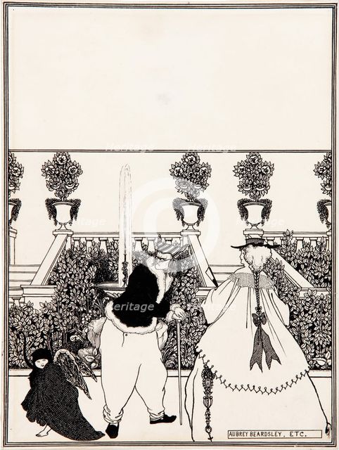 Cover Design for The Savoy, 1896. Artist: Beardsley, Aubrey (1872–1898)