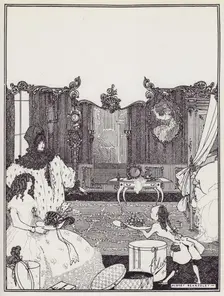 Cover Design for the Savoy No 2, 1896. Creator: Aubrey Beardsley