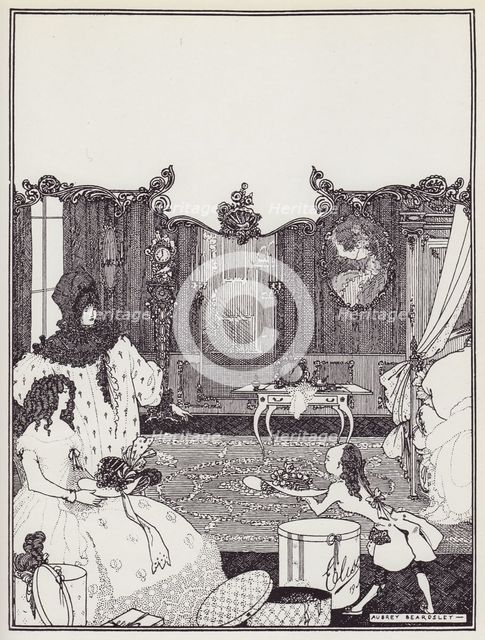 Cover Design for the Savoy No 2, 1896. Creator: Aubrey Beardsley.