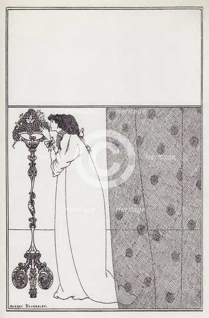Cover Design for The Savoy No. 4, 1896. Creator: Aubrey Beardsley.