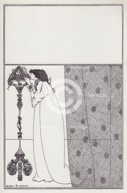 Cover Design for The Savoy No. 4, 1896. Creator: Aubrey Beardsley.