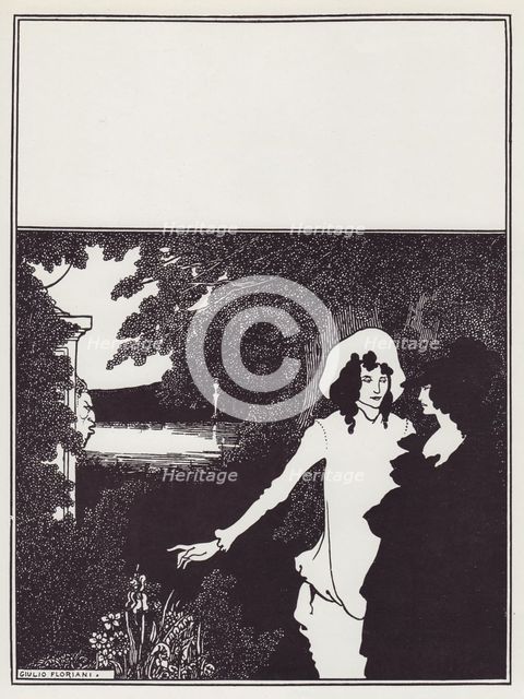 Cover Design for The Savoy No. 5, 1896. Creator: Aubrey Beardsley.