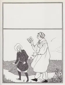 Cover Design for The Savoy No. 7, 1896. Creator: Aubrey Beardsley