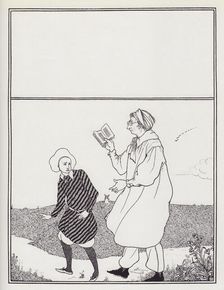 Cover Design for The Savoy No. 7, 1896. Creator: Aubrey Beardsley