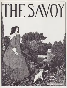 Cover Design for The Savoy No. I, 1895. Creator: Aubrey Beardsley