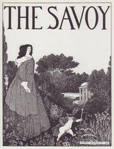 Cover Design for The Savoy No. I, 1895. Creator: Aubrey Beardsley