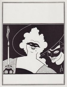 Cover Design for The Yellow Book, Vol I, 1894. Creator: Aubrey Beardsley