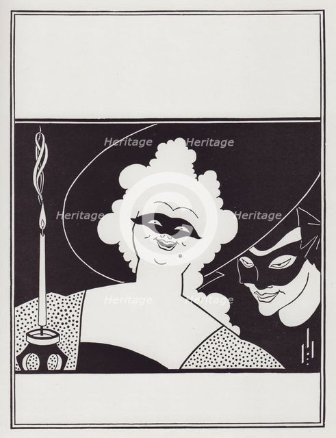 Cover Design for The Yellow Book, Vol I, 1894. Creator: Aubrey Beardsley.