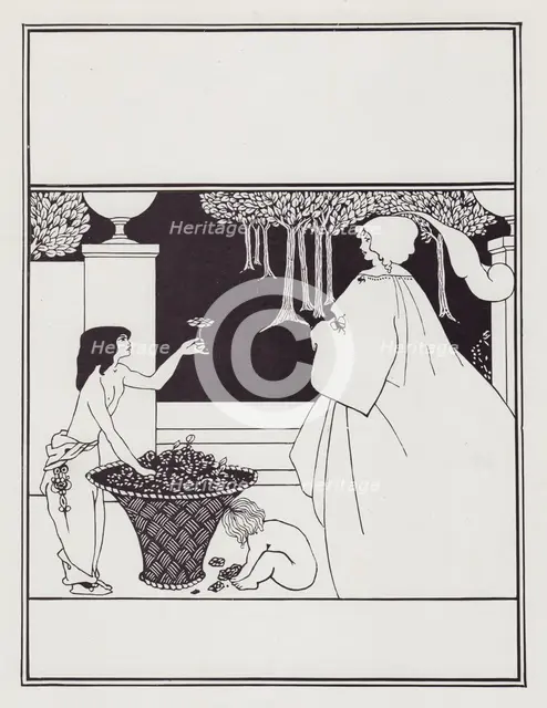 Cover Design for The Yellow Book, Vol IV, 1894. Creator: Aubrey Beardsley.