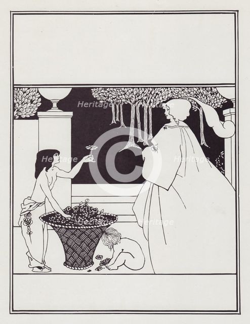 Cover Design for The Yellow Book, Vol IV, 1894. Creator: Aubrey Beardsley.